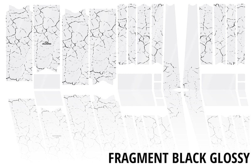 Load image into Gallery viewer, Unleazhed unscratch - frame protection film gravelbike bpg01 fragment black
