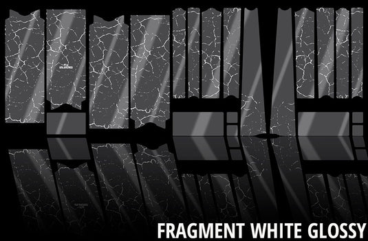 Unleazhed unscratch - frame protection film gravelbike bpg01 fragment white