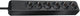 Brennenstuhl eco-line 6-voudig zwart 1,5m h05vv-f 3g1,5 - 1159400015