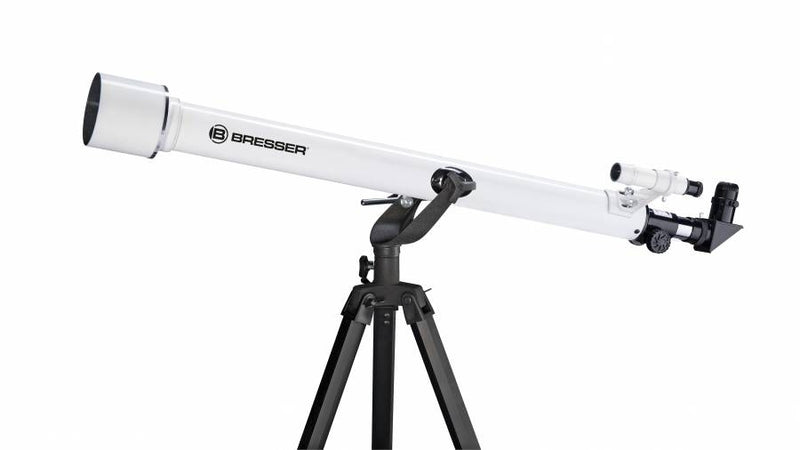 Load image into Gallery viewer, Bresser Telescoop AZ Refractor 60 900 staal alu wit
