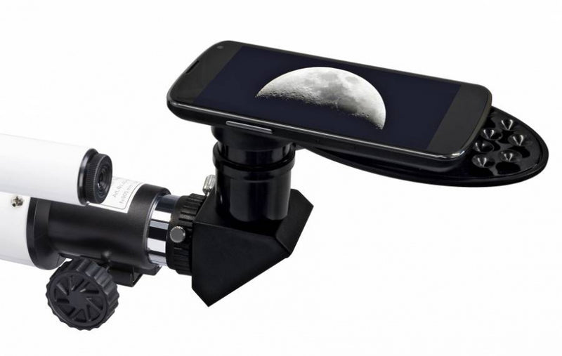 Load image into Gallery viewer, Bresser Telescoop AZ Refractor 60 900 staal alu wit
