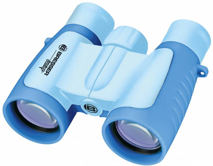 Load image into Gallery viewer, Bresser Verrekijker junior 10,5 cm rubber blauw
