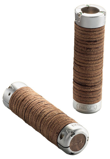 Brooks plump leather grips