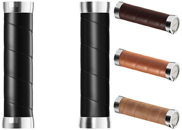 Brooks Handvatten Slender Leather grips 130mm a. brown