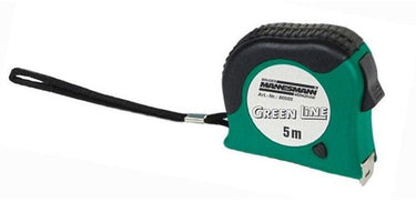 Brüder mannesmann rolbandmaat 5 meter met stop (hobby) - 80505