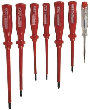Brüder mannesmann schroevendraaierset elektro 7dlg (hobby) - 1187-profi