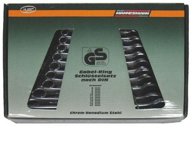 Brüder mannesmann steekringsleutelset 12 dlg din (hobby) - 130-12 din