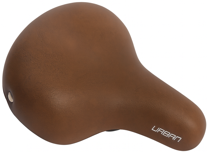 Load image into Gallery viewer, Fietszadel Edge Urban - mat donkerbruin (op kaart)
