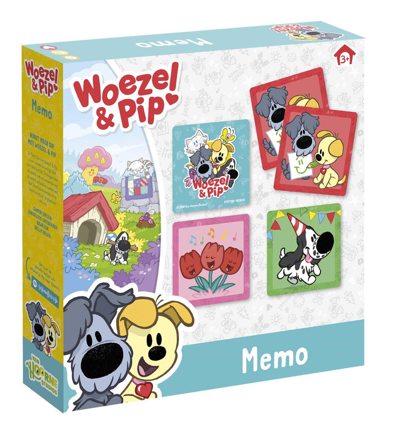 Load image into Gallery viewer, Woezel pip memo spel - educatief speelgoed - junior geheugenspel - memory - vanaf 3 jaar - bambolino toys
