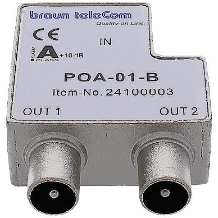 Load image into Gallery viewer, Axa btv 2 ghz verdeler 2xiec tv (poa 01-b)
