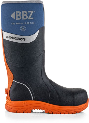 Buckbootz neopreen werklaars bbz6000 s5s blauw | blauw | maat 41 - 5055138027332