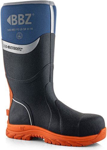 Load image into Gallery viewer, Buckbootz neopreen werklaars bbz6000 s5s blauw | blauw | maat 47 - 5055138027394
