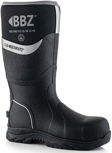 Buckbootz neopreen werklaars bbz6000 s5s zwart | zwart | maat 41 - 5055138027226