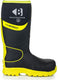 Buckbootz werklaars bbz8000 s5 zwart geel | zwart geel | maat 38 - 00.176.111.38