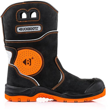Buckbootz werklaars bviz5orbk s7s | zwart oranje | maat 42 - 5055138008409