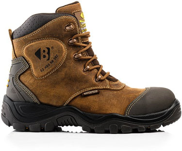 Buckbootz werkschoen buckshot bsh012 s3 hoog | bruin | maat 45 - 00.176.116.45