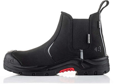 Buckbootz werkschoen nubuckz instapper nkz101blk s3s 2.0 | zwart | maat 47 - 5055138023006