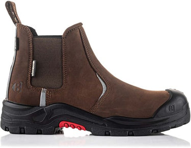 Buckbootz werkschoen nubuckz instapper nkz101brn s3s 2.0 | bruin | maat 42 - 5055138022870