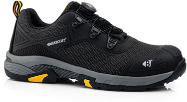 Buckbootz werkschoen tradez wheelz laag s1ps boa | zwart | maat 44 - 5055138027066