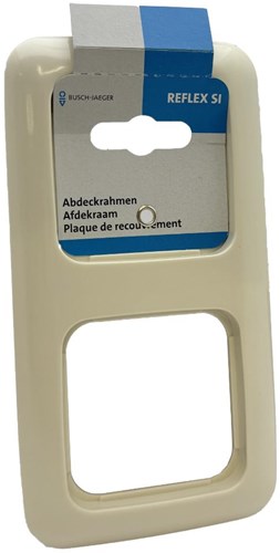 Load image into Gallery viewer, Busch jaeger creme 2 voudig afdekraam - 4695110
