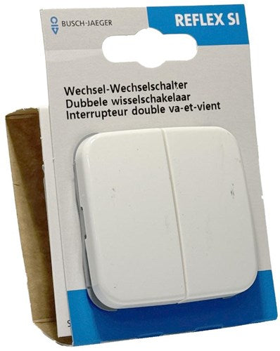 Load image into Gallery viewer, Busch jaeger wit wissel wisselschakelaar + wip - 4695522
