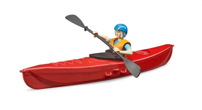 Load image into Gallery viewer, Bruder bworld kajak met speelfiguur
