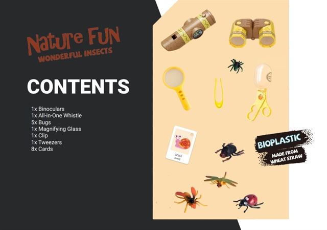 Load image into Gallery viewer, Byomic kids insect explorer set 18-delig
