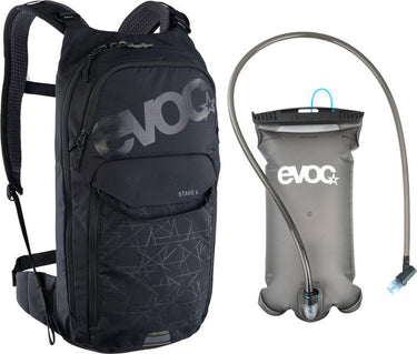 Evoc stage 6 backpack + 2 litre hydration bladder