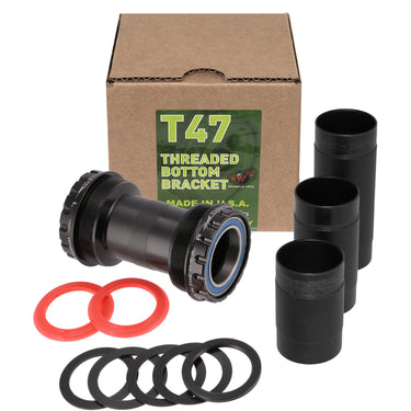 Wheels manufacturing wheels mfg - trapas t47 outboard sram dub abec 3 zwart