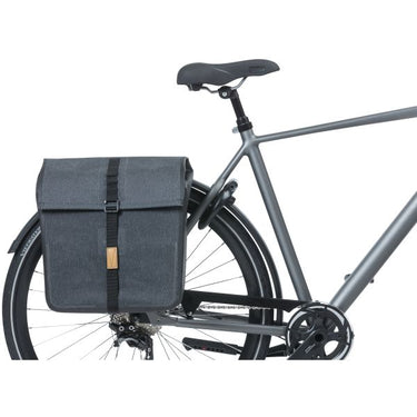 Basil Urban Dry Dubbele Fietstas - Grijs, 50L