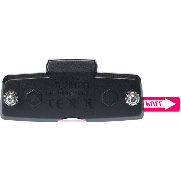 Load image into Gallery viewer, achterlicht Block led batterij bagagedrager rood
