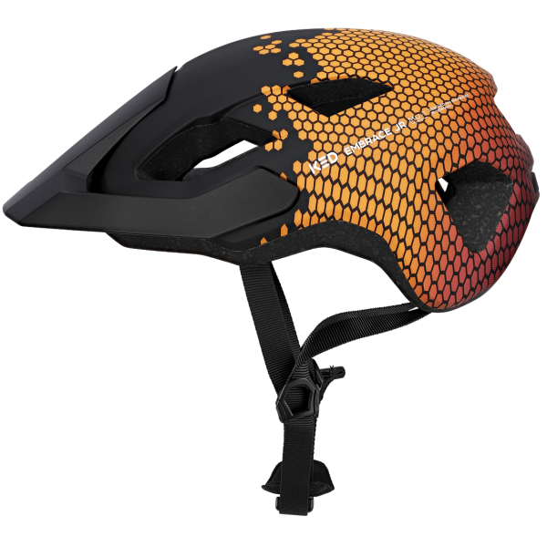 Load image into Gallery viewer, Ked fietshelm embrace jr s-m (52-58cm) - mat zwart bordeauxrood
