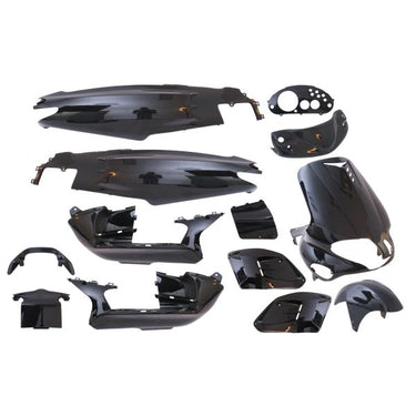 Edge plaatset 15-delig voor gilera runner tot bouwjaar 08-2005 - metallic zwart
