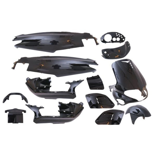 Edge plaatset 15-delig voor gilera runner tot bouwjaar 08-2005 - metallic zwart