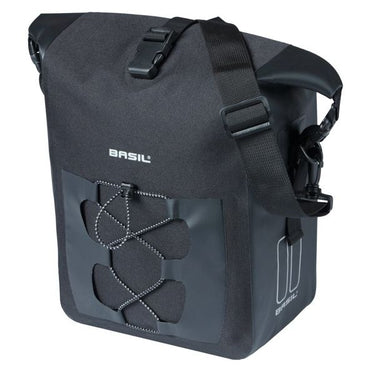 Basil tas navigator m enkel zwart | mik hooks | 15l