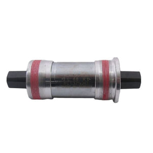 Edge vierkante trapas 115mm bsa 68mm met aluminium cups - zilver