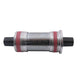 Edge vierkante trapas 115mm bsa 68mm met aluminium cups - zilver