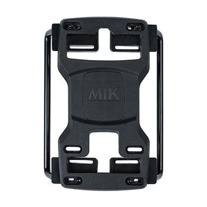 MIK pannier bag tubes - voor MIK bagagedragerplaat - 2 stuks - zwart