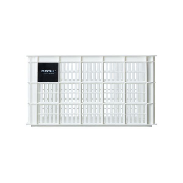 Load image into Gallery viewer, Basil fietskrat L - groot - 40 liter - wit
