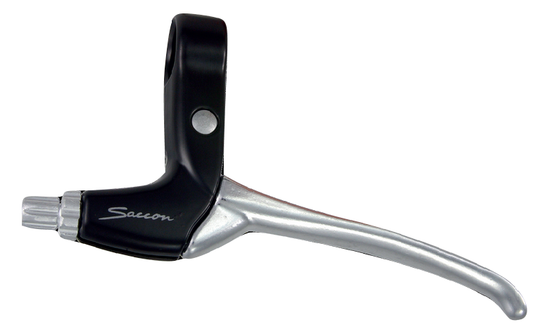 Saccon remgreep r-brake links 4-vinger zw zilver l211a5w3l04