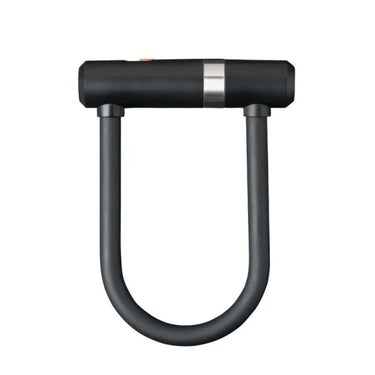 Axa beugelslot newton mini pro + cable 100 10 - zwart