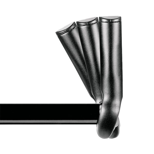 Load image into Gallery viewer, Klein Sportstuuruiteinde - Zwart, 13cm, verstelbaar, 156g
