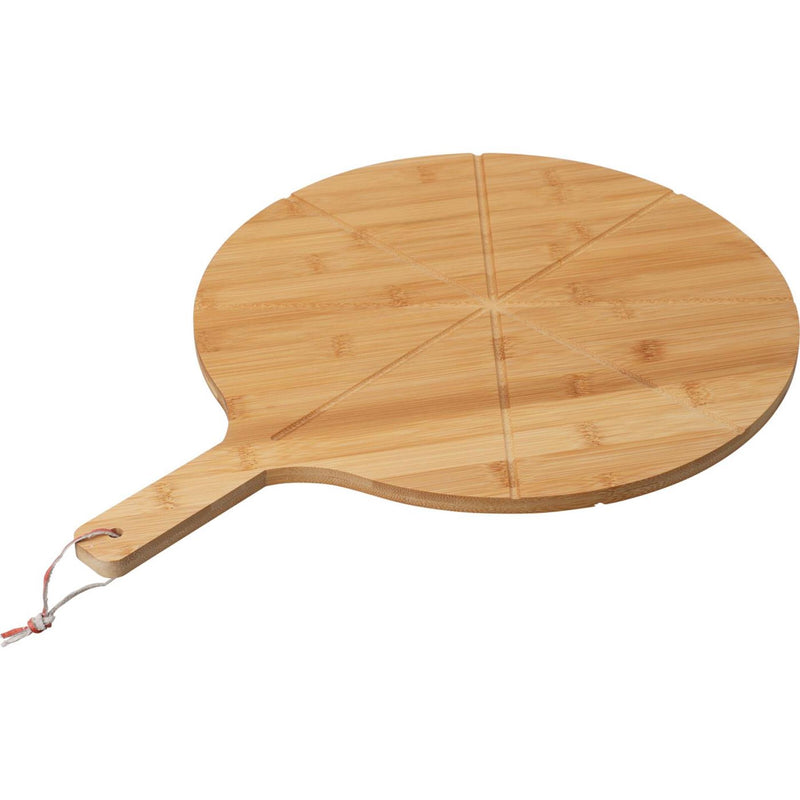 Load image into Gallery viewer, Excellent houseware pizza set 2-delig bamboe snijplank + pizzasnijder
