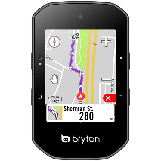 Bryton - rider s500 gps fietscomputer inclusief hartslagband en cadans sensor ant+ bluetooth