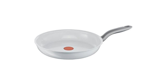Tefal ceramic control white koekenpan 24