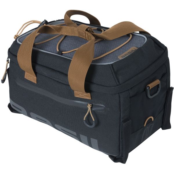 Load image into Gallery viewer, Basil Miles Trunkbag - Bagagedragertas - Unisex - Fietsen - Zwart
