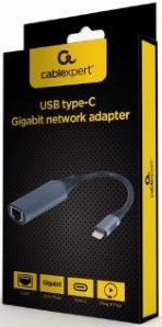 Load image into Gallery viewer, Enzo cablexpert usb-c naar gigabit netwerk adapter kabel 15cm - 9530400
