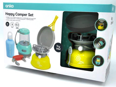 Playgo happy camping set met speelgoed gasbrander