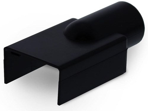 Afbeelding laden in galerijviewer, Enzo canalit systeem25 verloopmof 16mm voor 25x13mm zwart - 4745735

