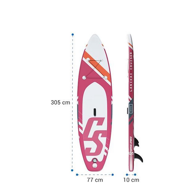 Load image into Gallery viewer, Ty capital sports sup board lanikai cruiser 9'8 rus red
